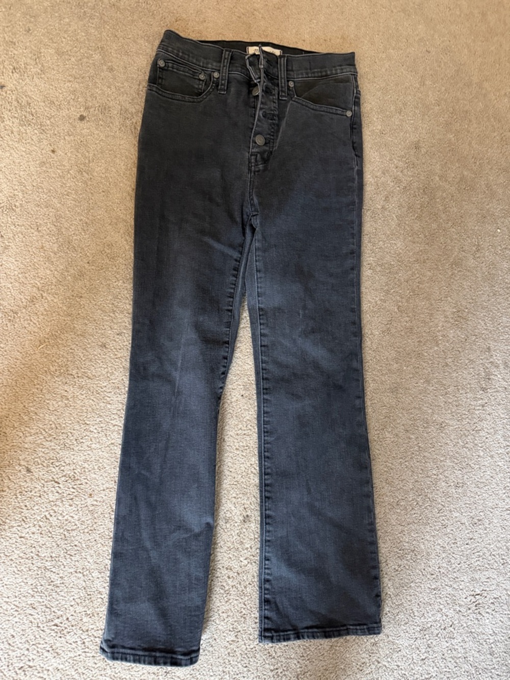 Madewell cali Demi boot jeans